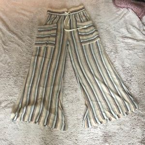 Float stripped pants